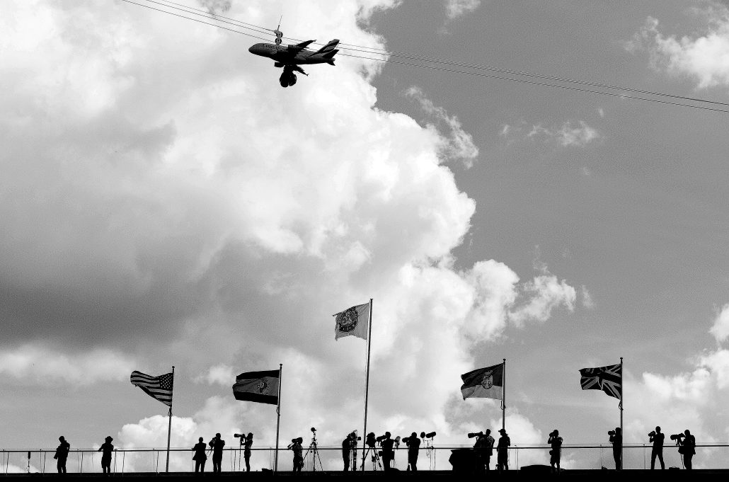 Photographes à Roland-Garros