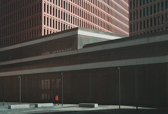 Walking alongside the shadow