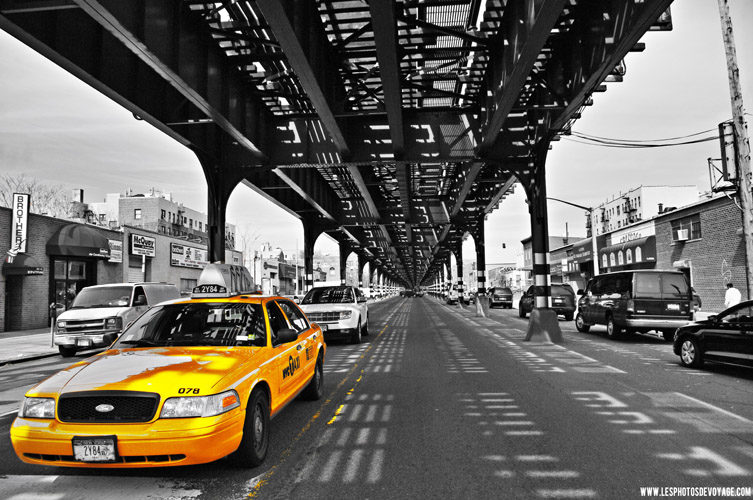 Un taxi à Harlem