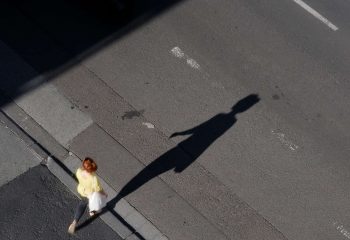 walking shadow