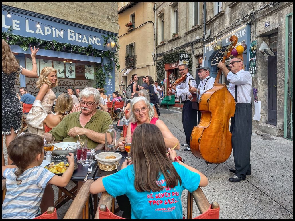 Dans les rues d’Avignon