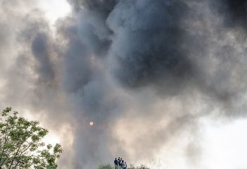 Incendie aux Hautes-Bruyeres