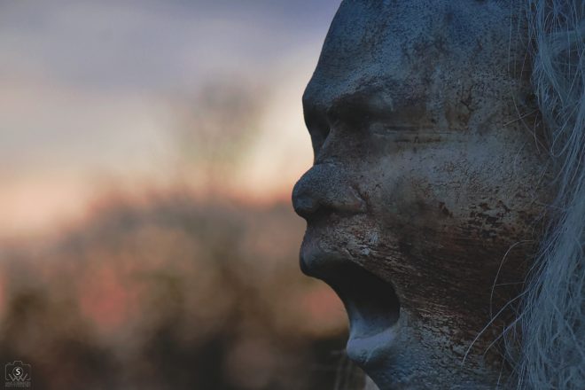 L'hurlement du masque