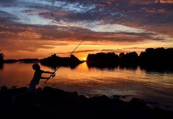 fisherman sunset