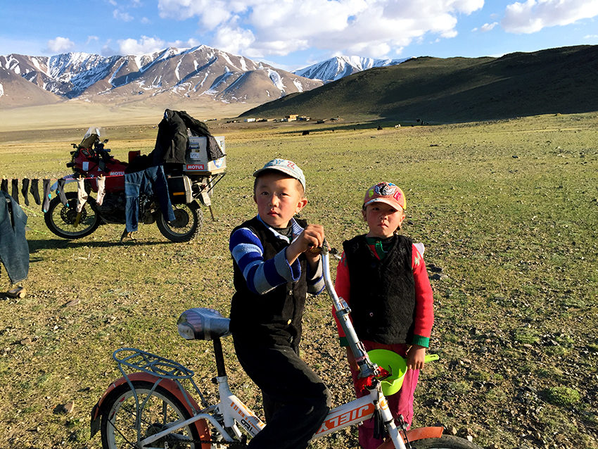 Enfants mongols