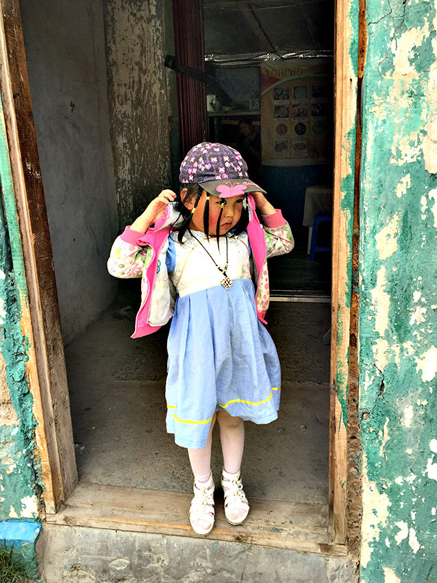 Petite fille mongole