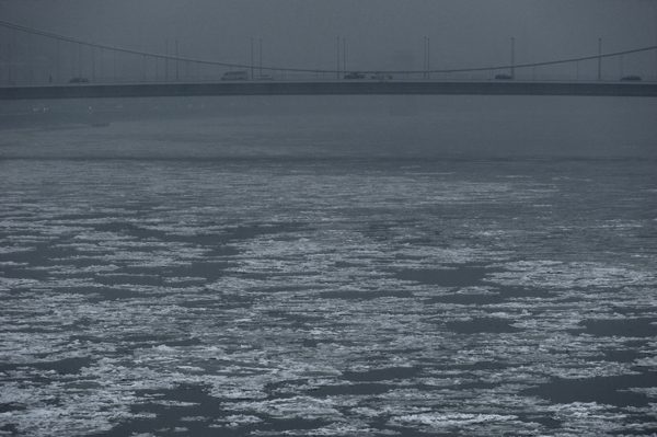 Bridge over ice