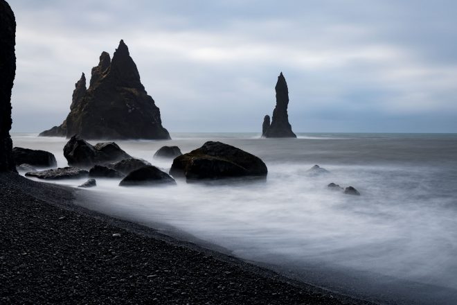 black beach