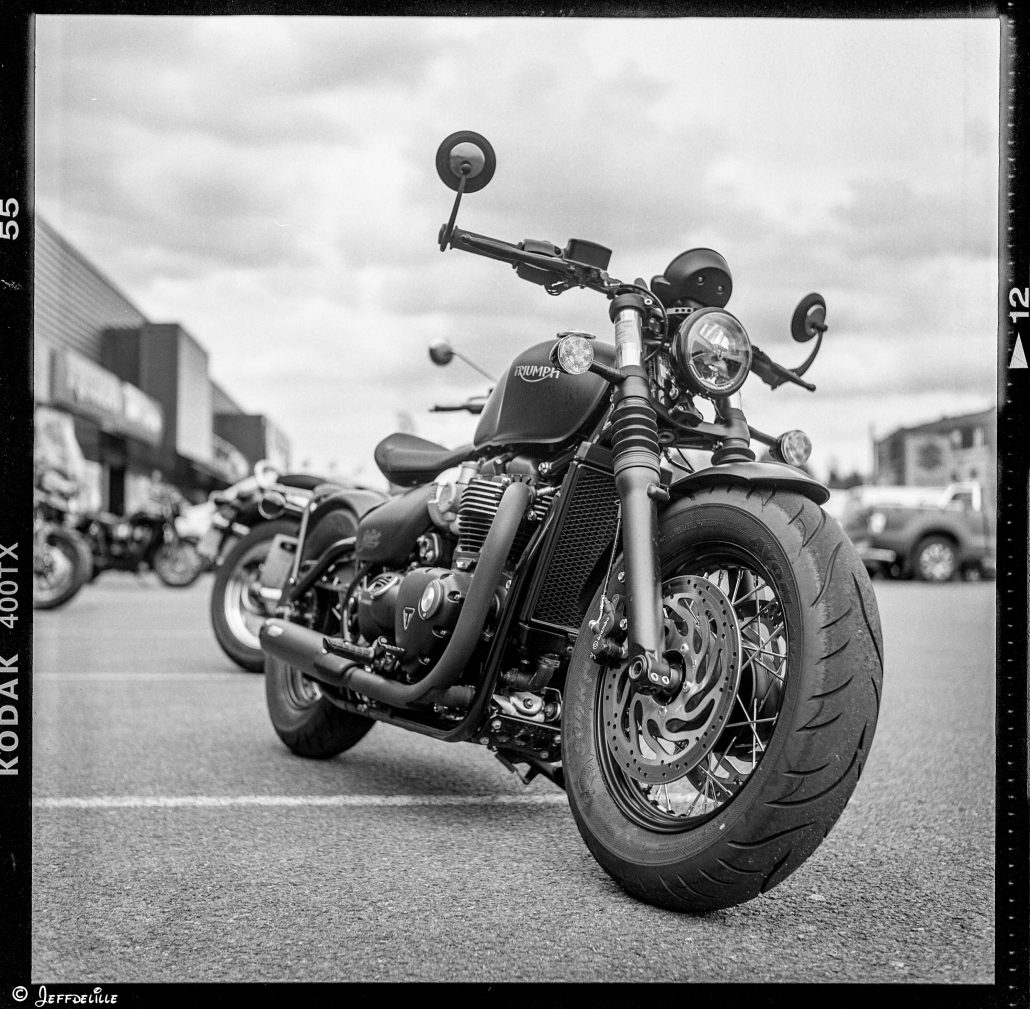 Triumph low rear drop !