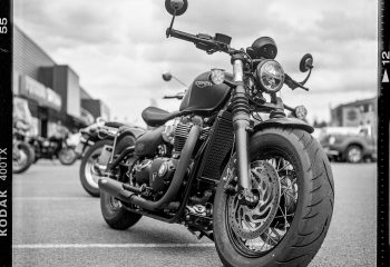 Triumph low rear drop !