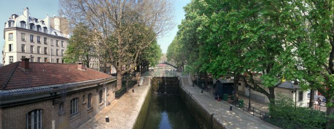 L'écluse du canal Saint Martin