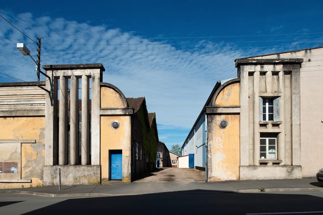 L'entrée de l'usine