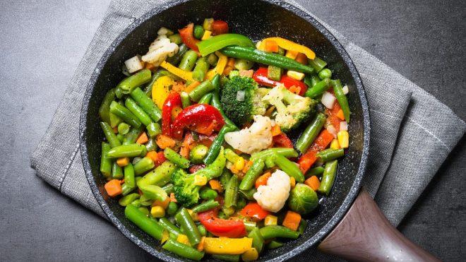 Vegetable wok