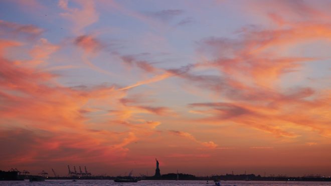 sunset of liberty