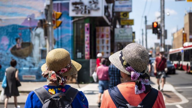 ladies in chinatown