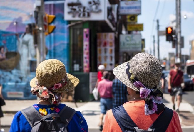 ladies in chinatown