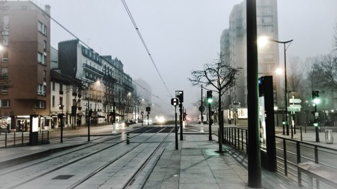 Dans la brume du matin