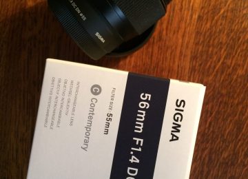 Sigma 56mm f1.4