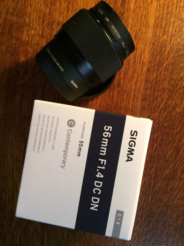 Sigma 56mm f1.4