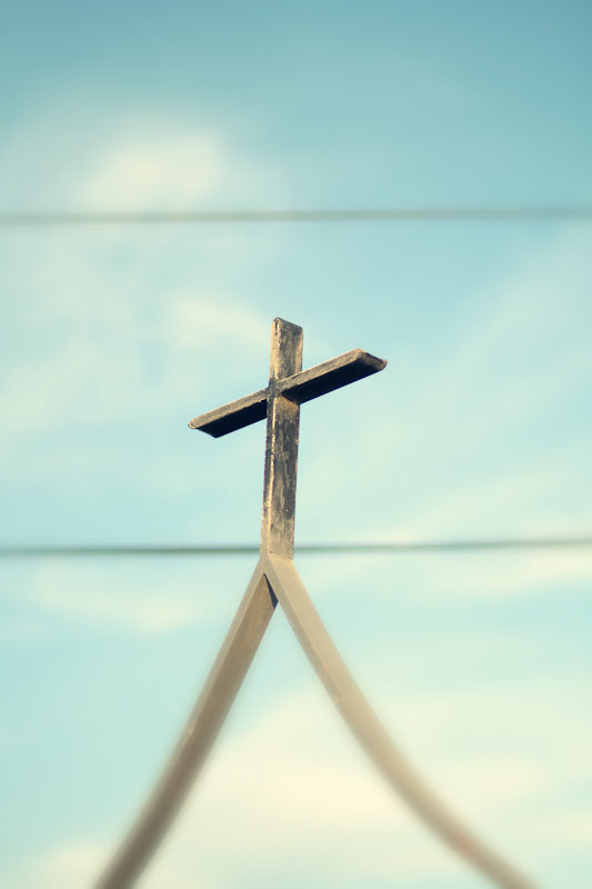 La croix du cimetière