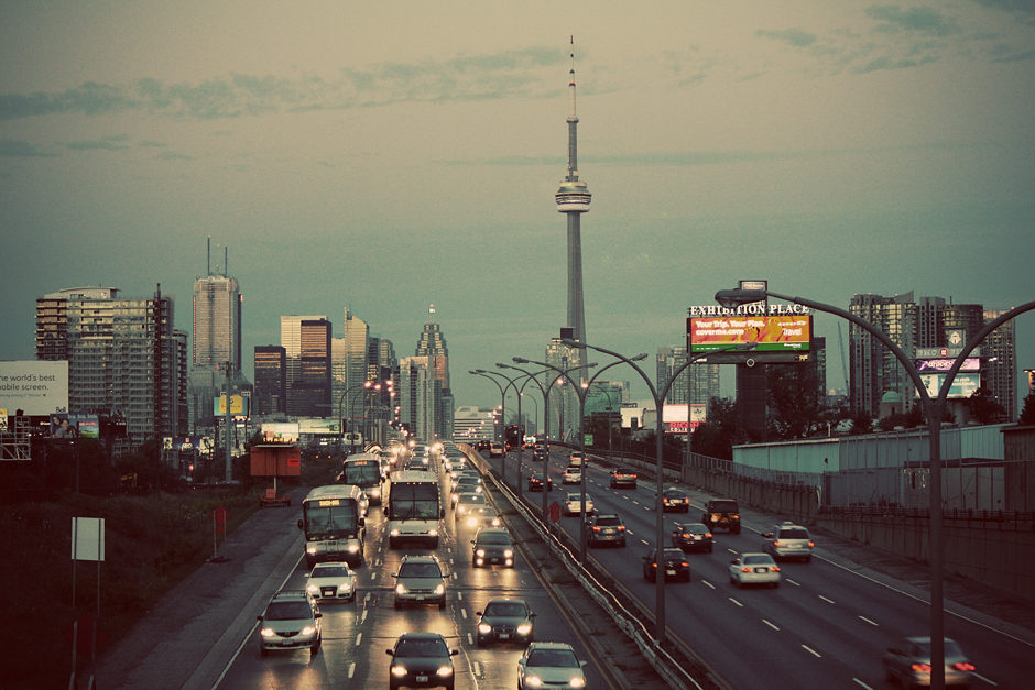 Rush hour, Toronto