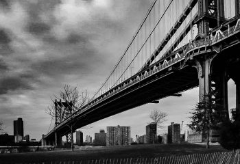 Manhattan Bridge over Hudson