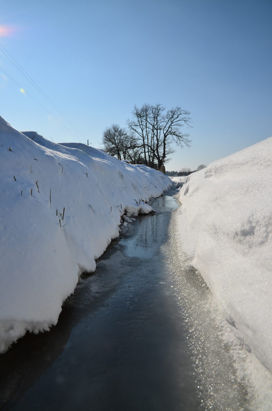 Ruisseau gelé