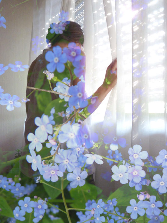 Jeune fille en fleur