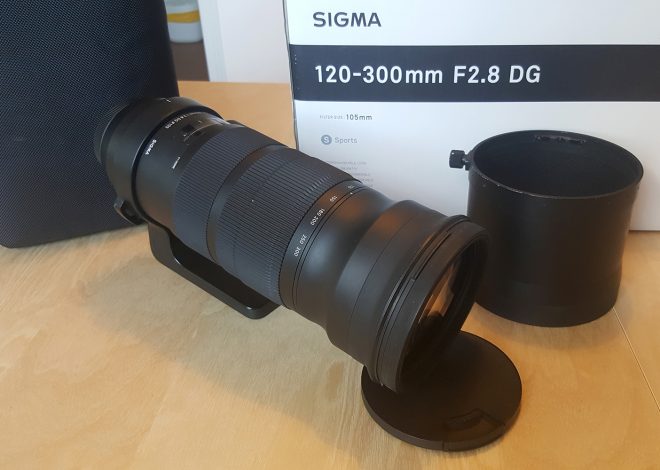 120-300mm f2.8 sigma sport monture canon