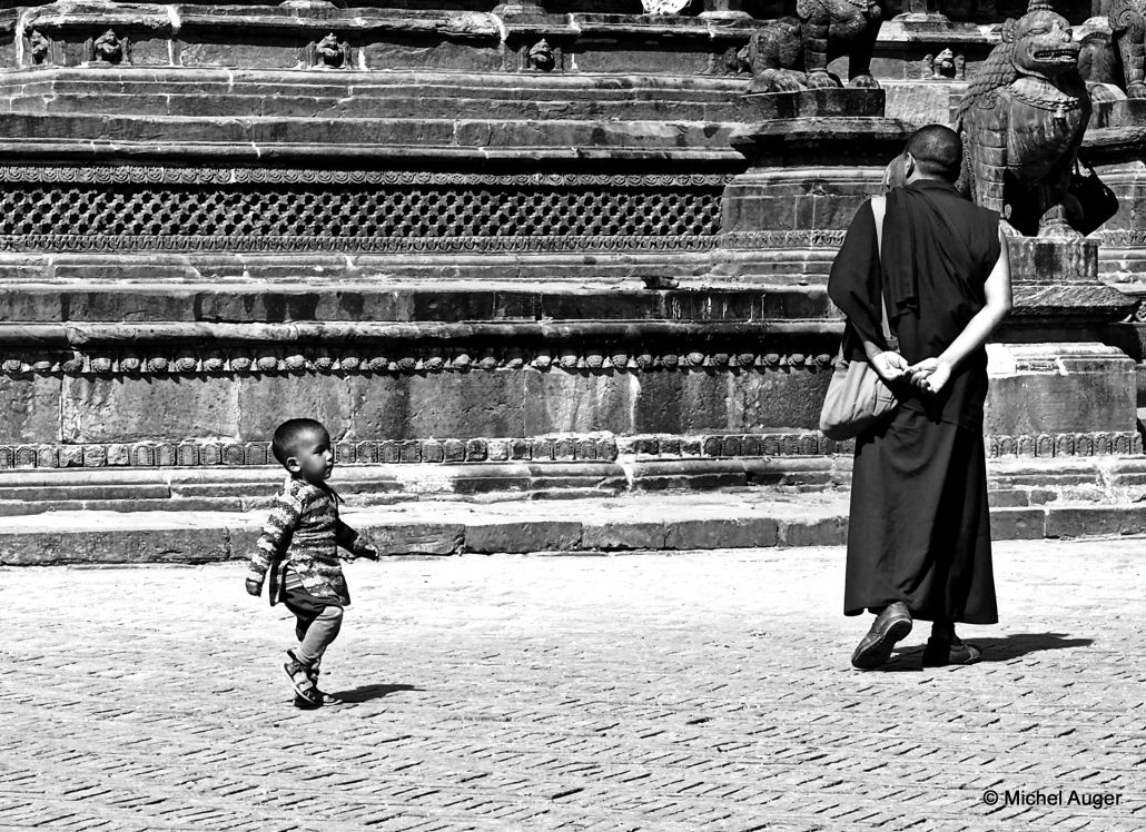l’enfant et le moine