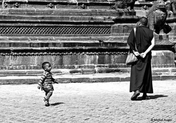 l'enfant et le moine