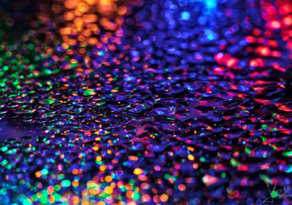 Un fond de gouttes