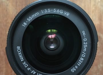Objectif reflex Nikon AF-P DX Nikkor 18-55 mm