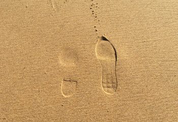 Petits pas sur le sable