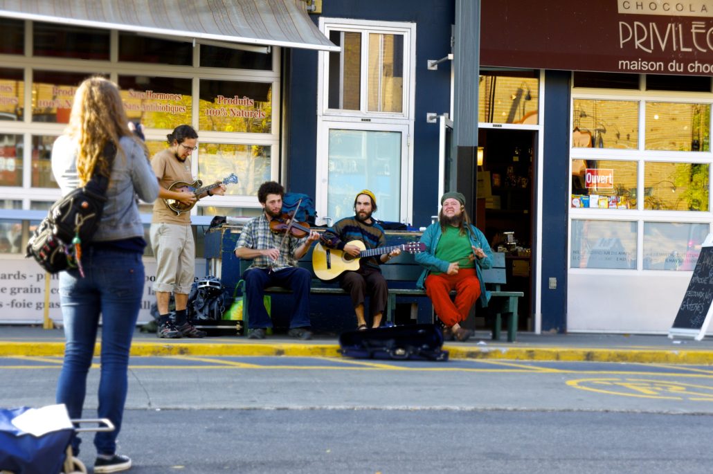 Concert au marché Jean-Talon