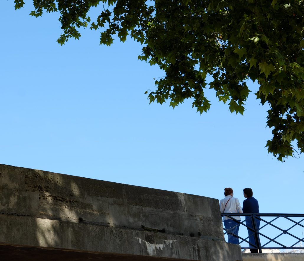 Deux sur un pont