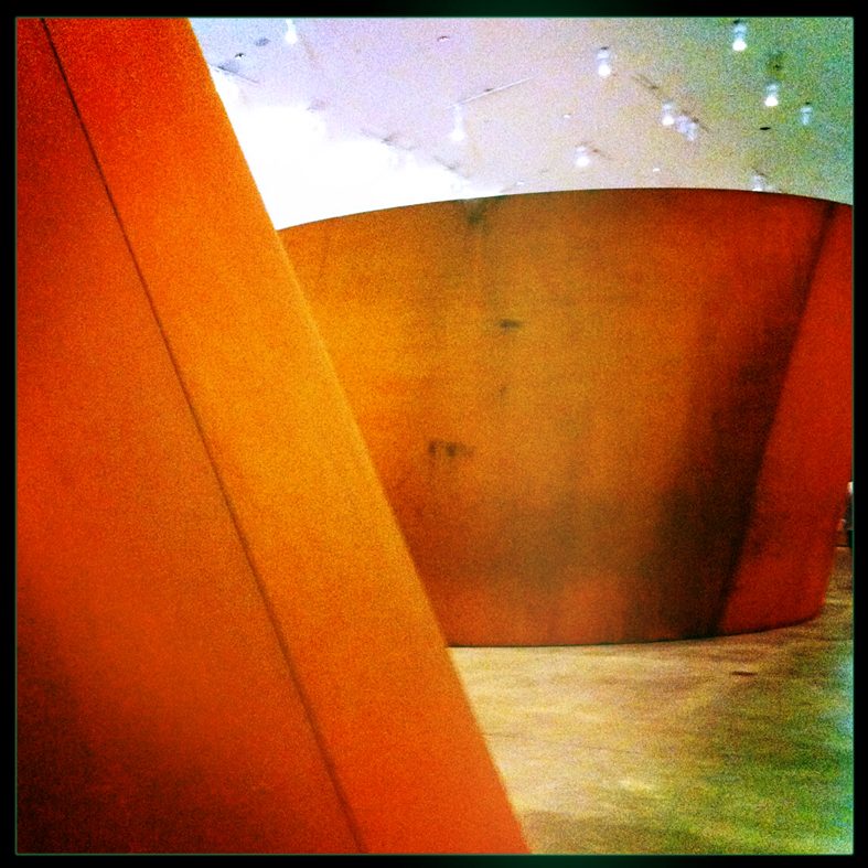 Gouggenheim Bilbao sculpture de Richard Serra