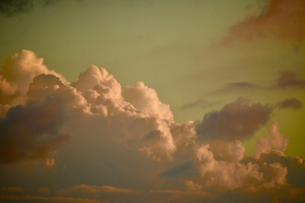 Nuages fin de journée