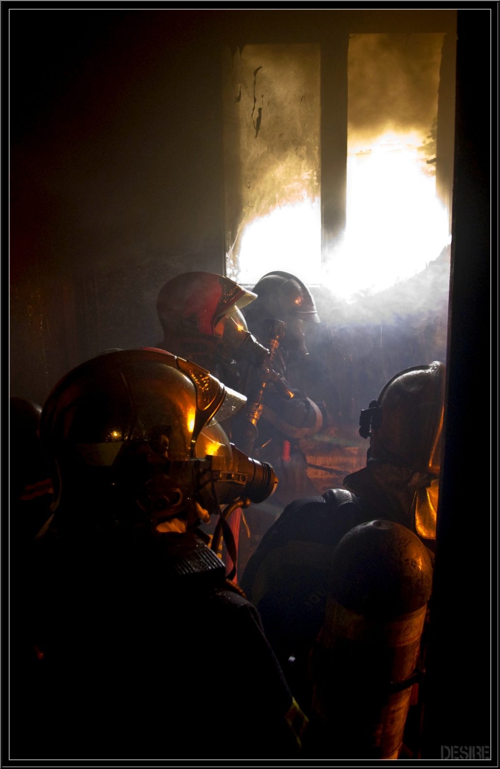 Entraînement chez les Sapeurs Pompiers de Lyon
