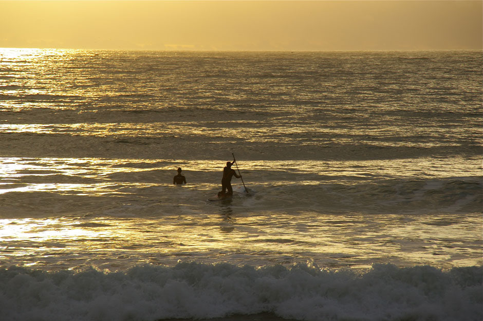 Surf à pagaie