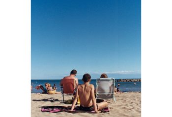On the beach