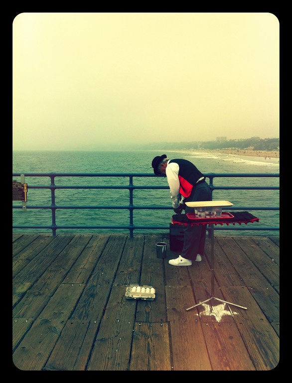 Magician on the Pier