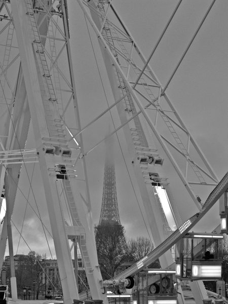Tour Eiffel vue de la grande roue