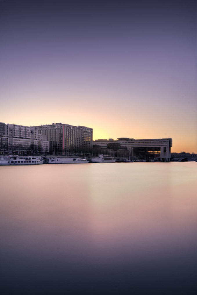 La Seine au petit matin