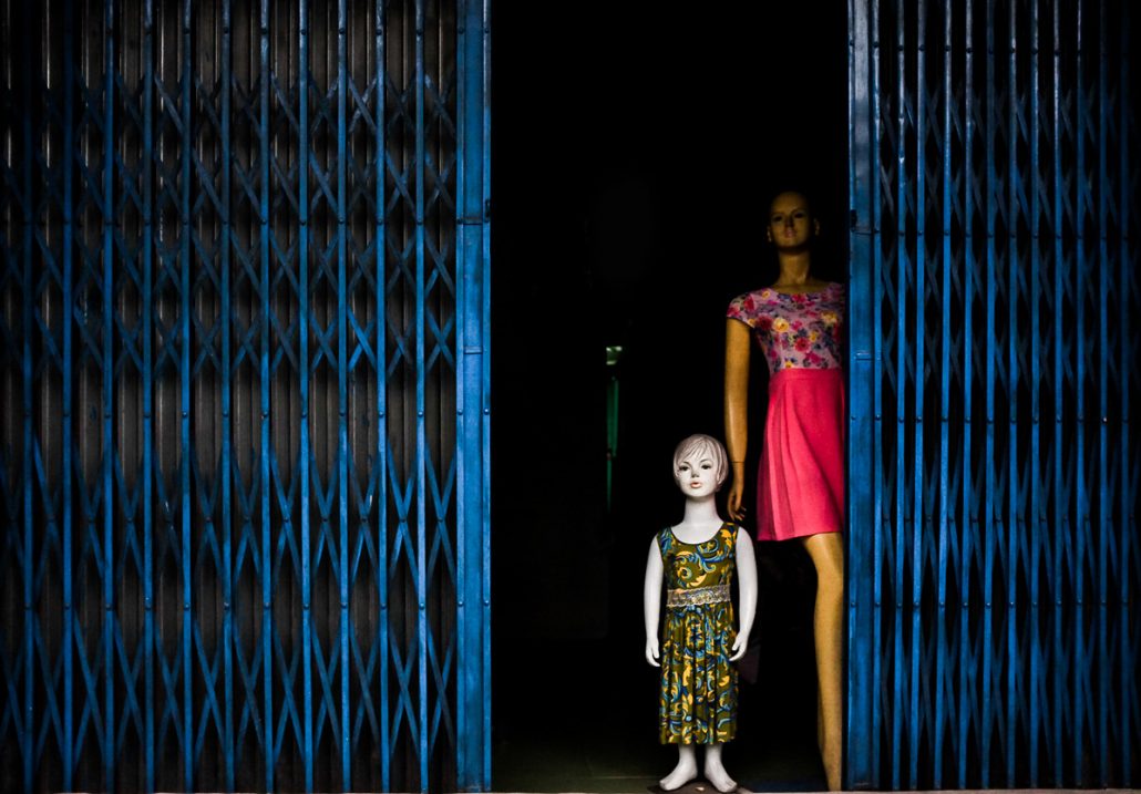 Mom …! can i play in the street ?