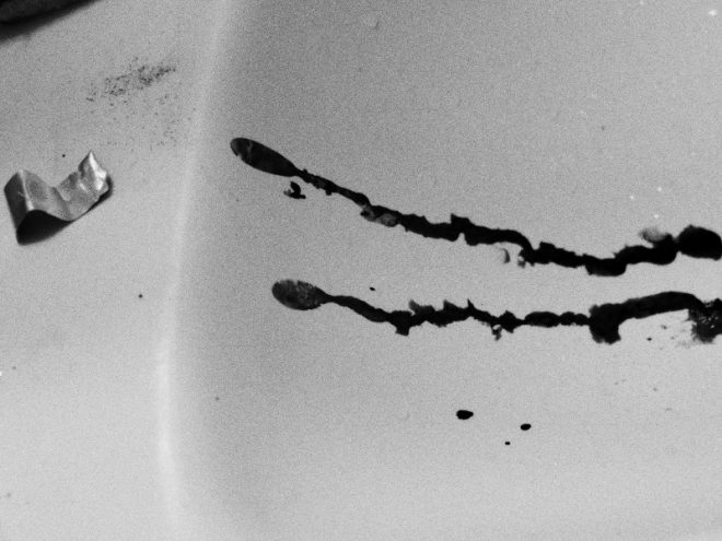 Blood in the bathroom