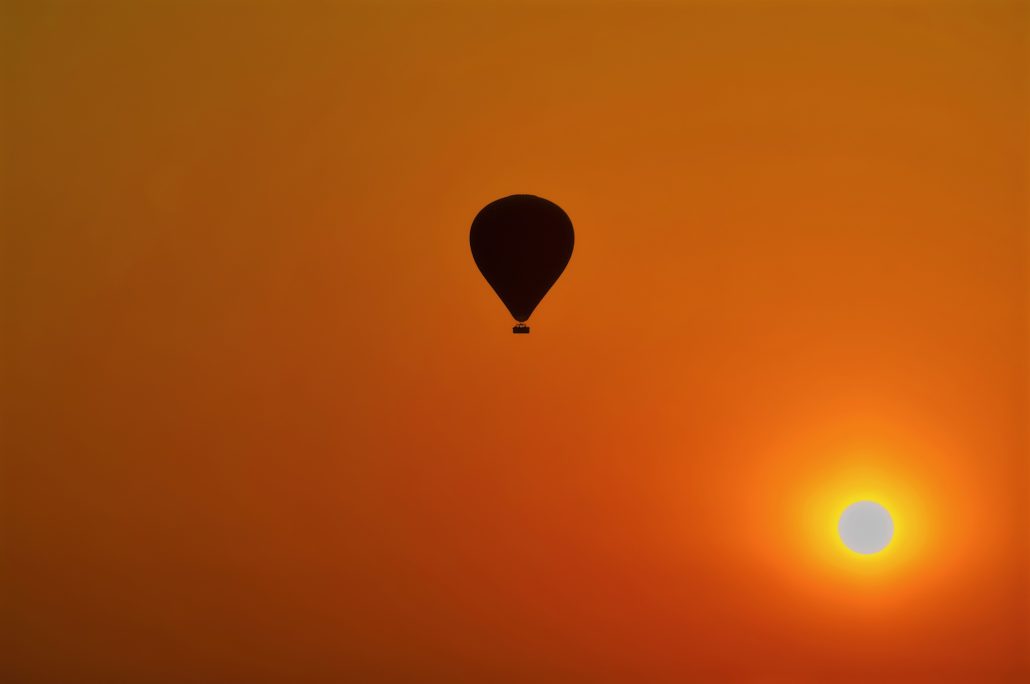Lever du soleil sur Bagan