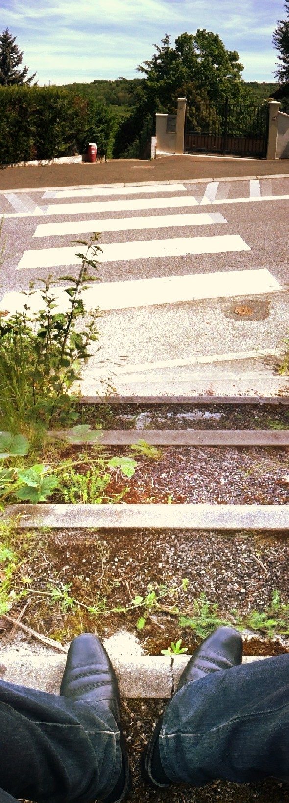 passage piéton (panorama)