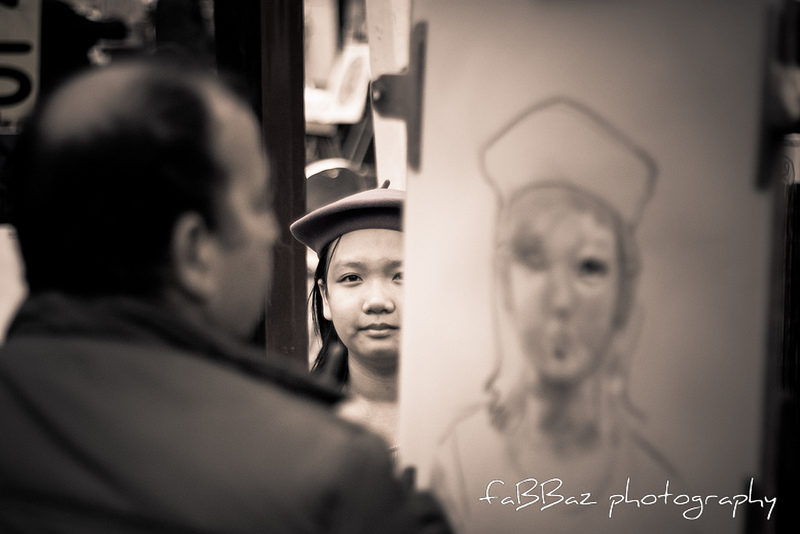 The lady & The drawer