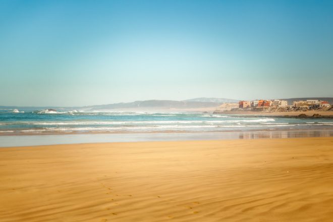 Essaouira vue de la plage